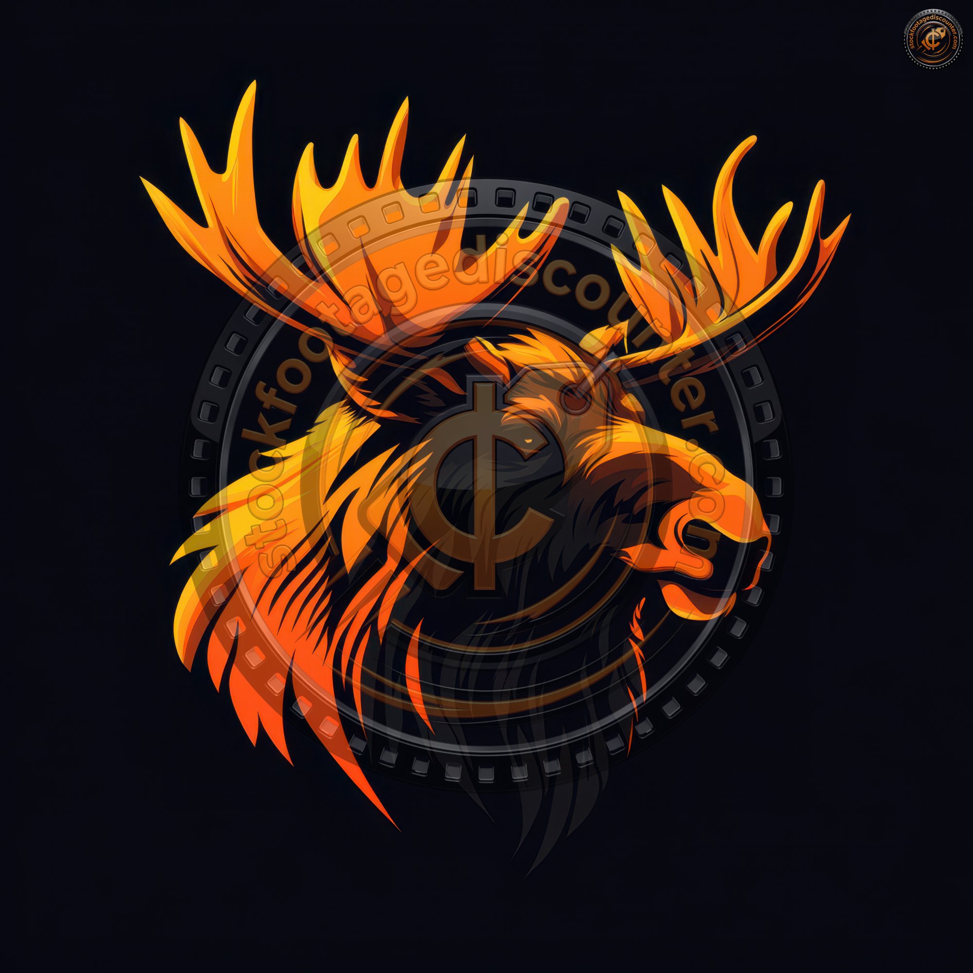 Moose Logo Template For Esports Team Badge. 72ffd969 C24e 4fa0 A17c 6d369d7aa253 3 Gigapixel Standard 6x