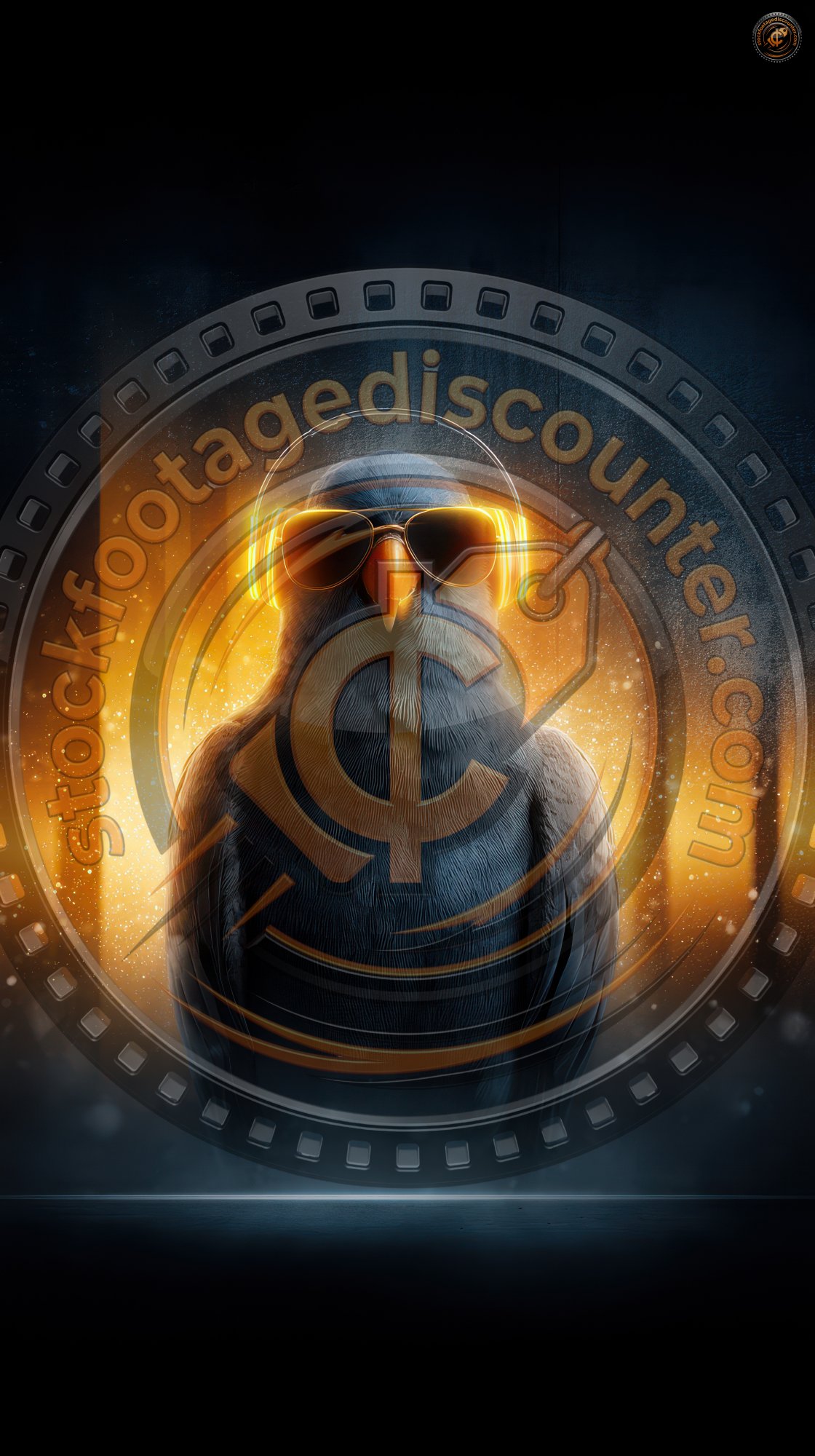 Neon Party Parrot. Tropical Bird Wearing Headphon 07ebe96c 8d81 43d6 97d6 Cd93a63effc9 2 Gigapixel Standard 6x