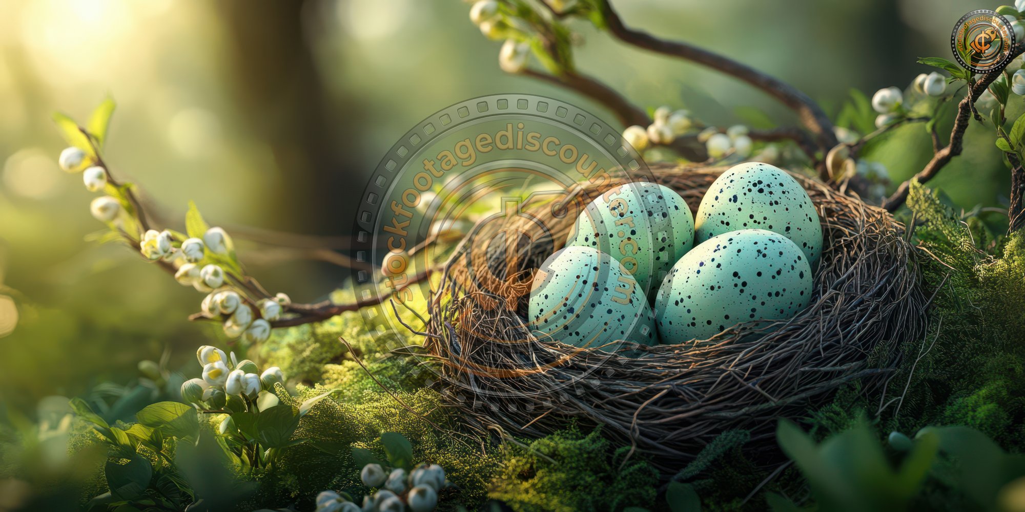 Nest With Speckled Green Easter Eggs Surrounded B A5dc59fb B0aa 4acf Bdce E0f01e06631f 0 Gigapixel Standard 6x