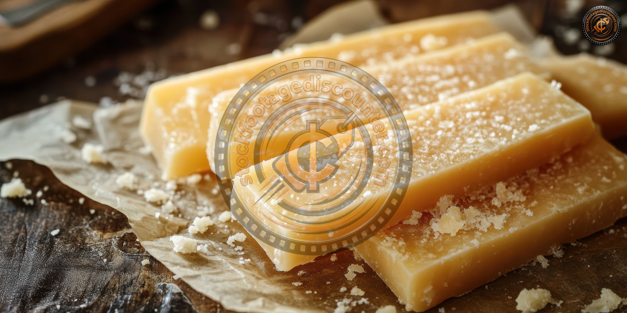 Parmesan Cheese On Parchment Paper. Cheese Slices 71648a63 Fa39 459c 95cd 1419f3b9b0cb 0 Gigapixel Standard 6x