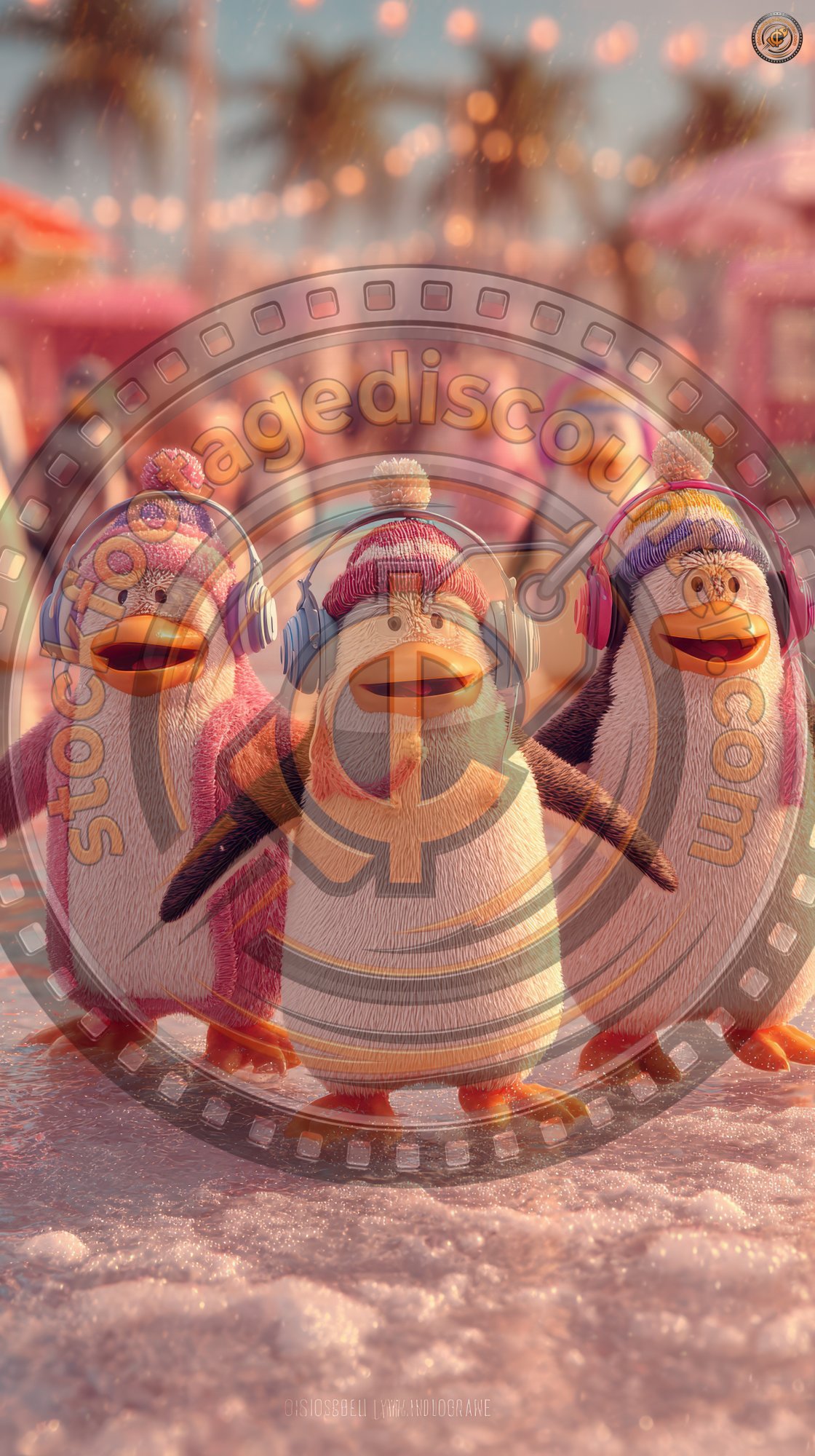 Penguins Grooving In The Snow. Penguins Wearing C 93854ff2 8e92 44e4 Af94 76cf4860e2e2 0 Gigapixel Standard 6x