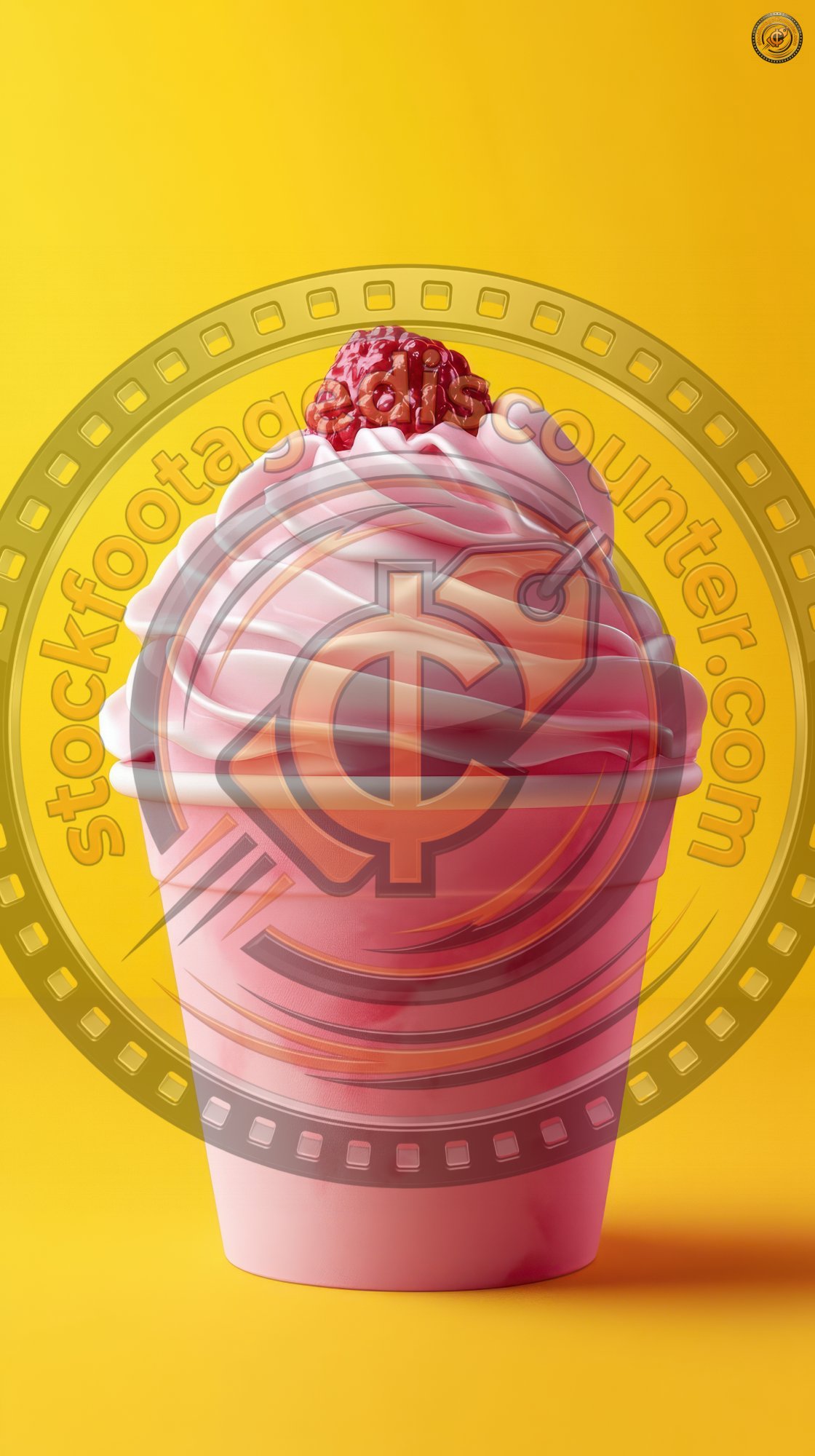 Pink Red Velvet Flavour Yogurt In Plastic Cup Iso 801fff46 690d 44d0 9026 3ca71a1a43d1 0 Gigapixel Standard 6x