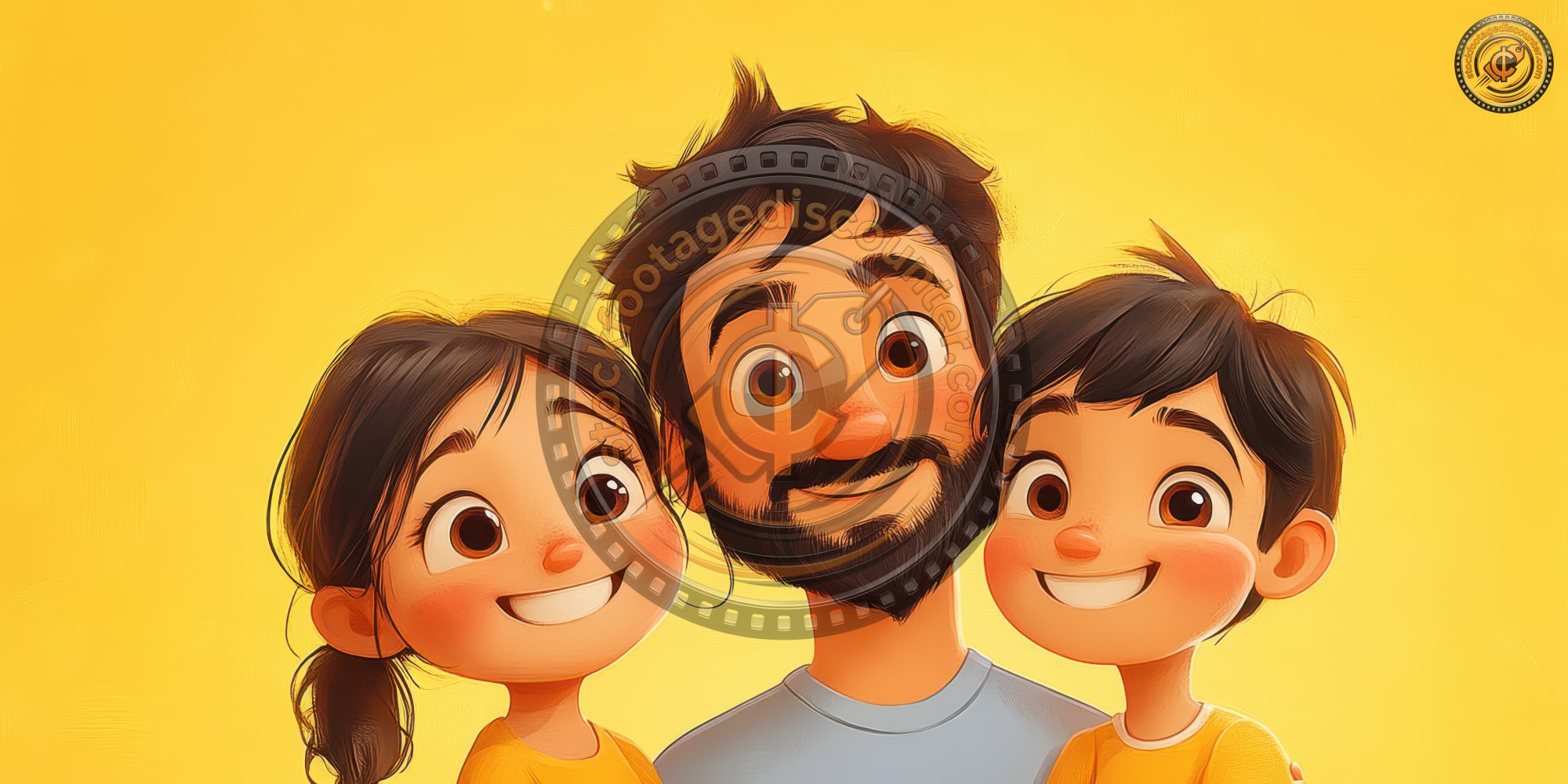 Portrait Of Happy Family With Two Children Over Y A26bcfaf 91ce 4b91 99b0 F58ee9fe1e52 2 Gigapixel Standard 6x