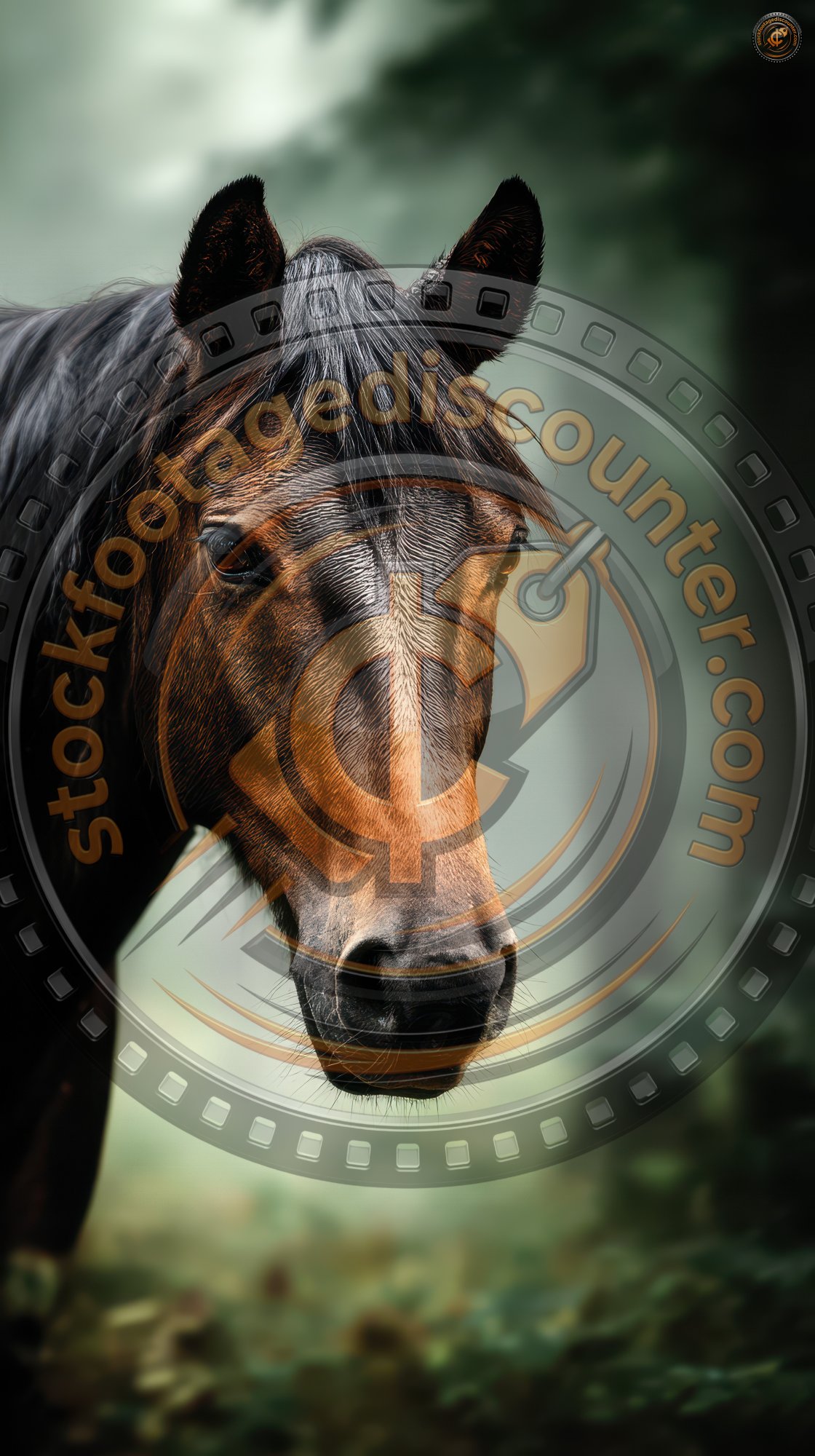 Portrait Of Nice American Quarter Horse. Wild Hor 748b9282 9ef0 4127 A828 A3b8ae747ef4 2 Gigapixel Standard 6x