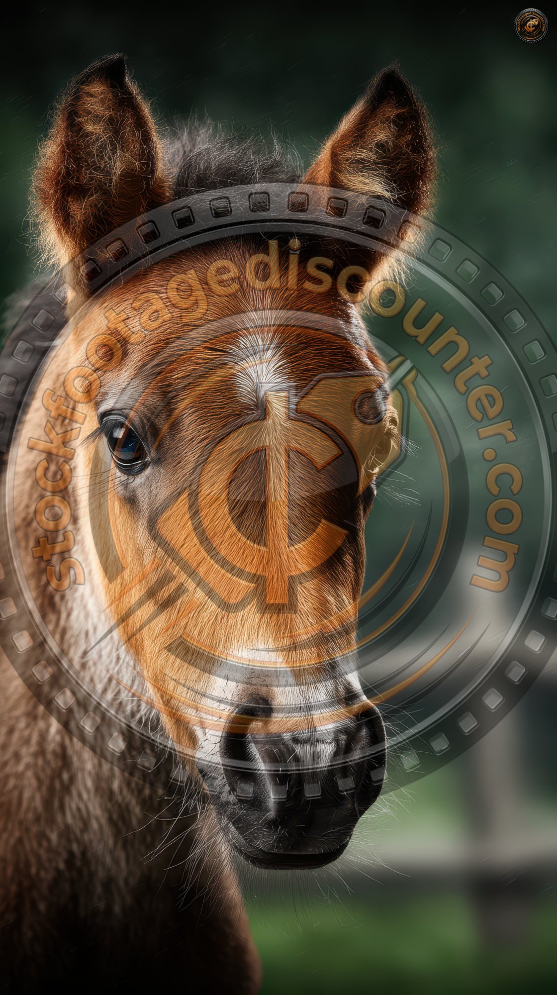 Portrait Of Nice Foal With Lifebuoy. Wild Horse. 33463838 F794 40c3 830c C9abb47d1102 2 Gigapixel Standard 6x