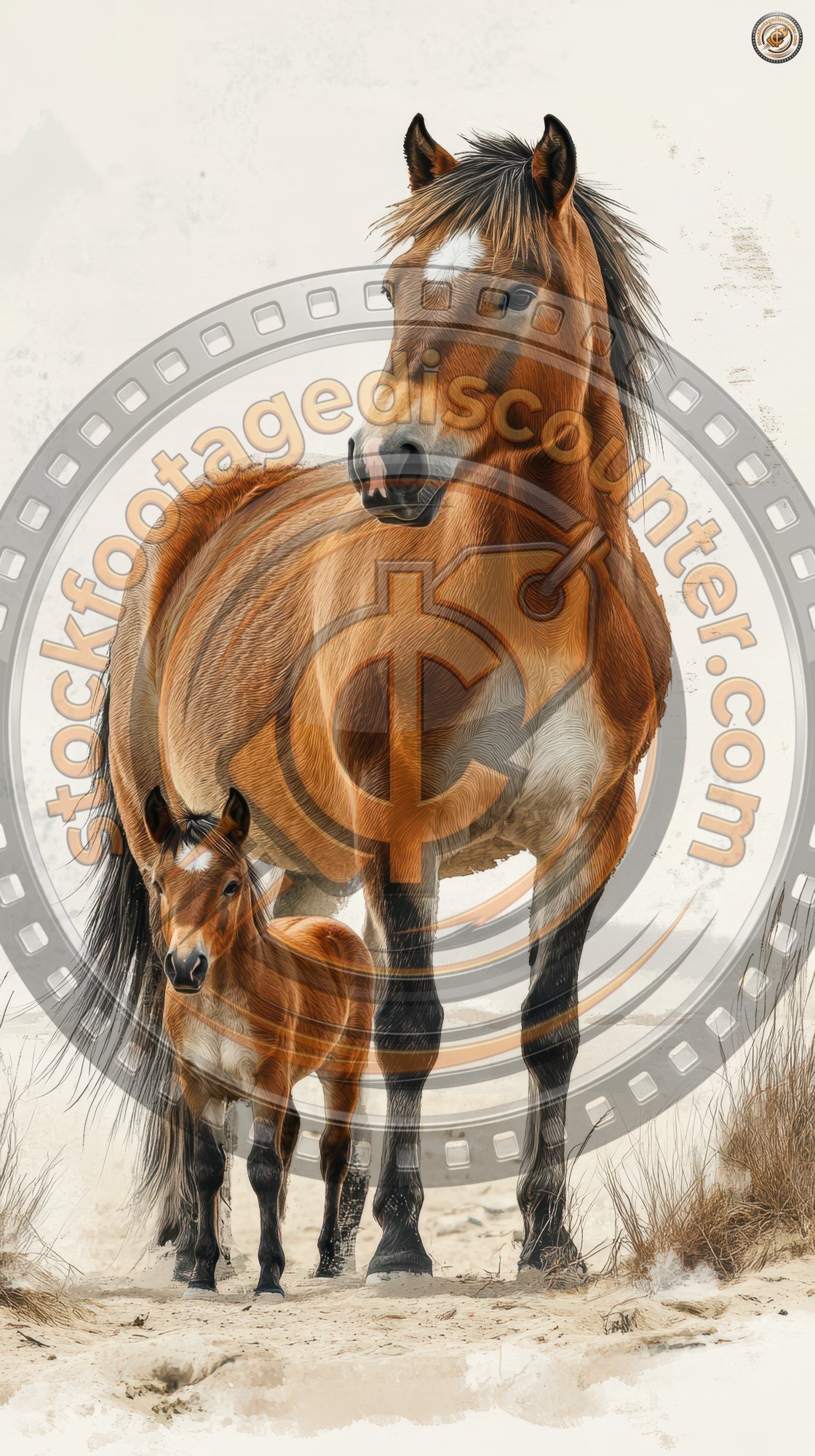 Przewalskis Horses Mongolian Wild Horses. A Rare 72fafeee 6f11 41cd 9f67 96c9e074e7b7 2 Gigapixel Standard 6x