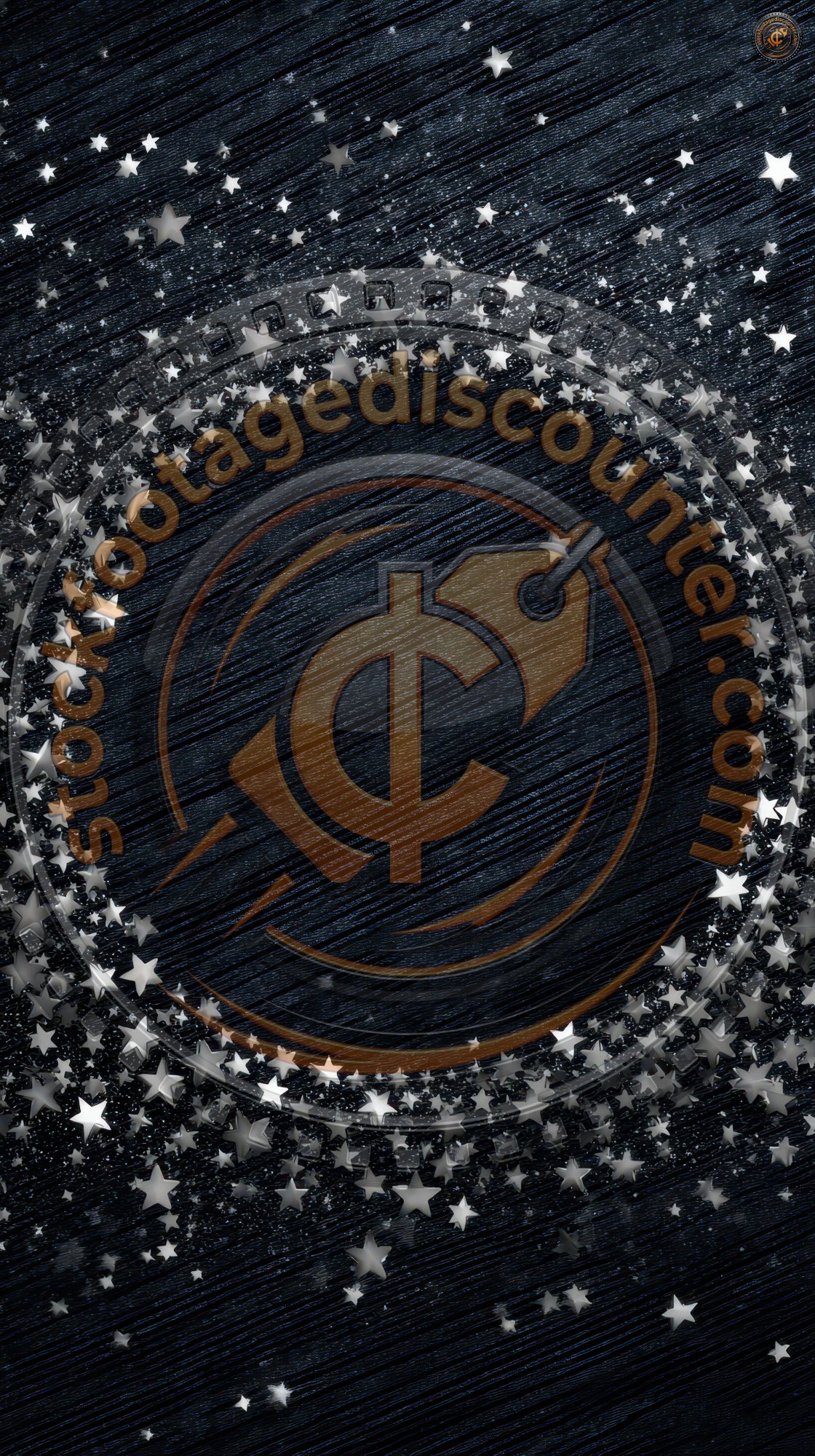 Round Frame With Copy Space. Silvery Stars On A 70663e9e 05d5 4227 9d59 18722a8351f5 0 Gigapixel Standard 6x