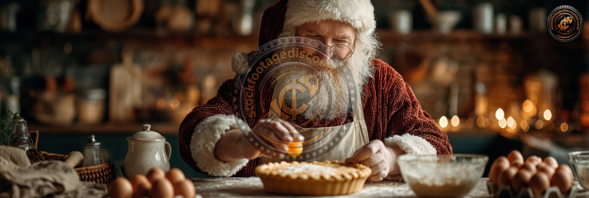 Santa Claus In The Kitchen Begins To Prepare A Deli 36f84c24 A956 40b7 Bcb7 B619043f20a5 3 Gigapixel Standard 6x
