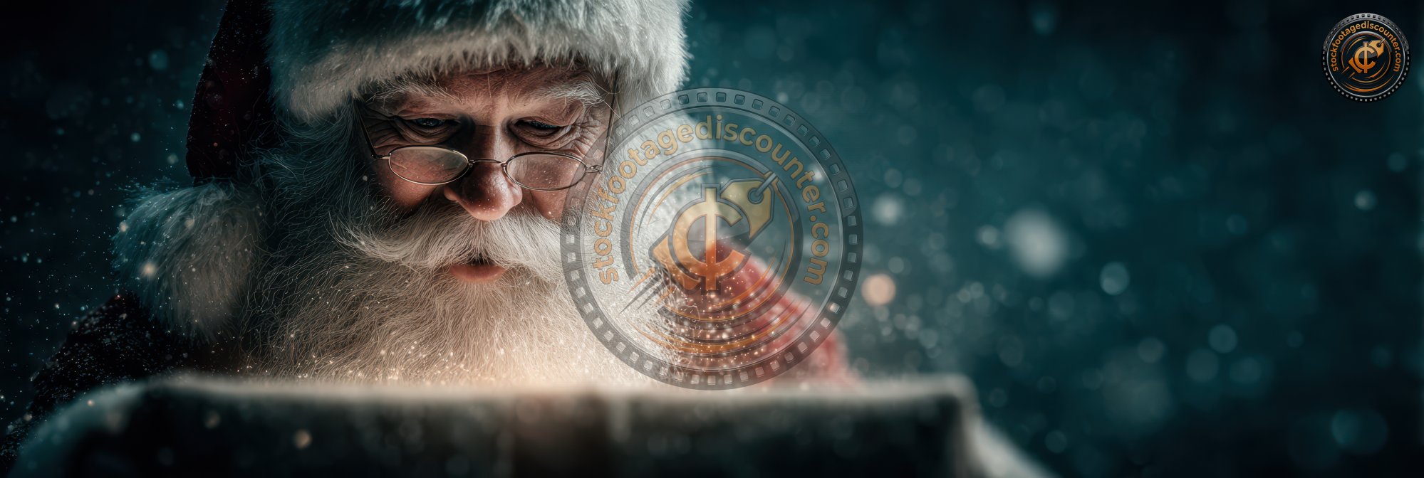 Santa Claus Opening A Magical Present. Santa Claus. 81db07a8 780e 4133 Ba70 8c3763218bfa 1 Gigapixel Standard 6x