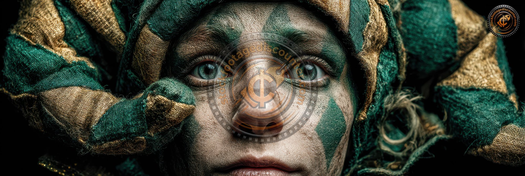 Santas Elf Or A Jester In Green Suit And Hat. Chr 93c01831 784f 485e Be4a F86357277e8c 1 Gigapixel Standard 6x