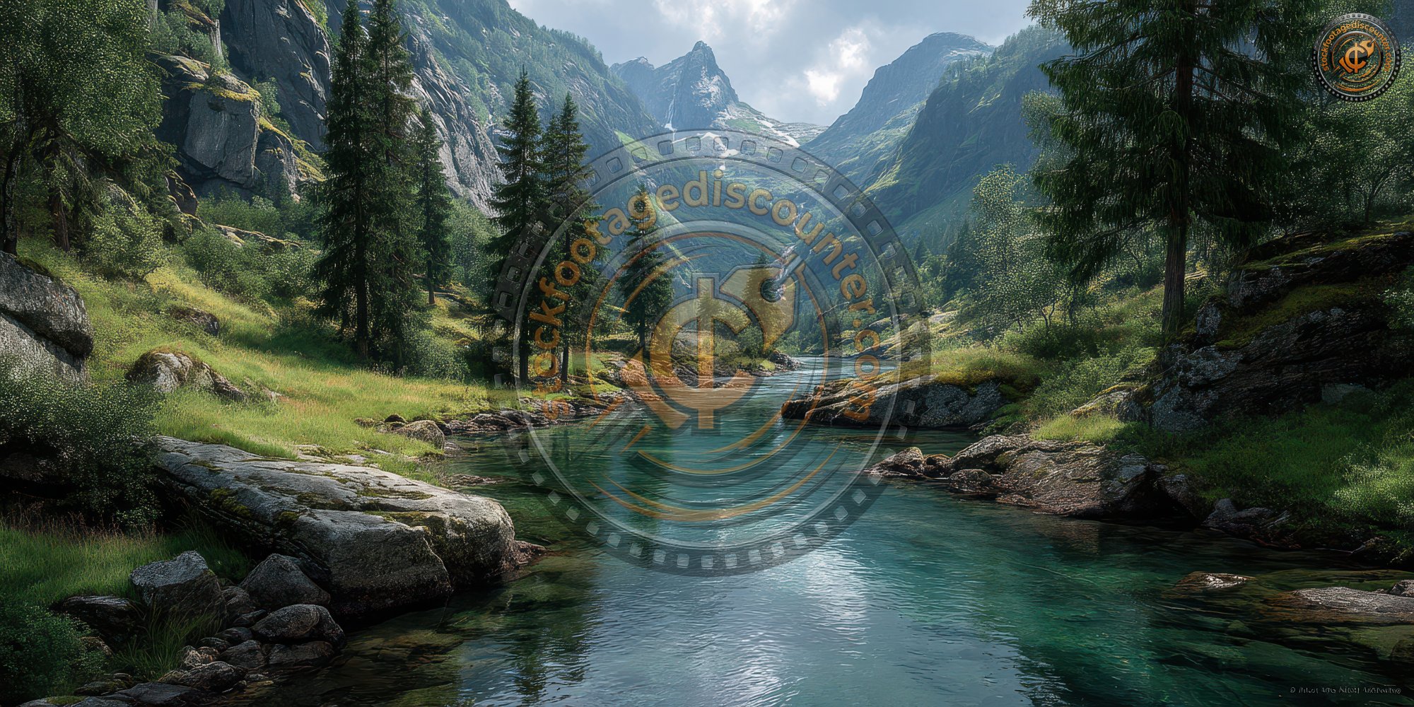 Scenic River Flowing Through Norways Majestic Mou B080974e 4163 4890 Afb6 5e803e3755fd 3 Gigapixel Standard 6x