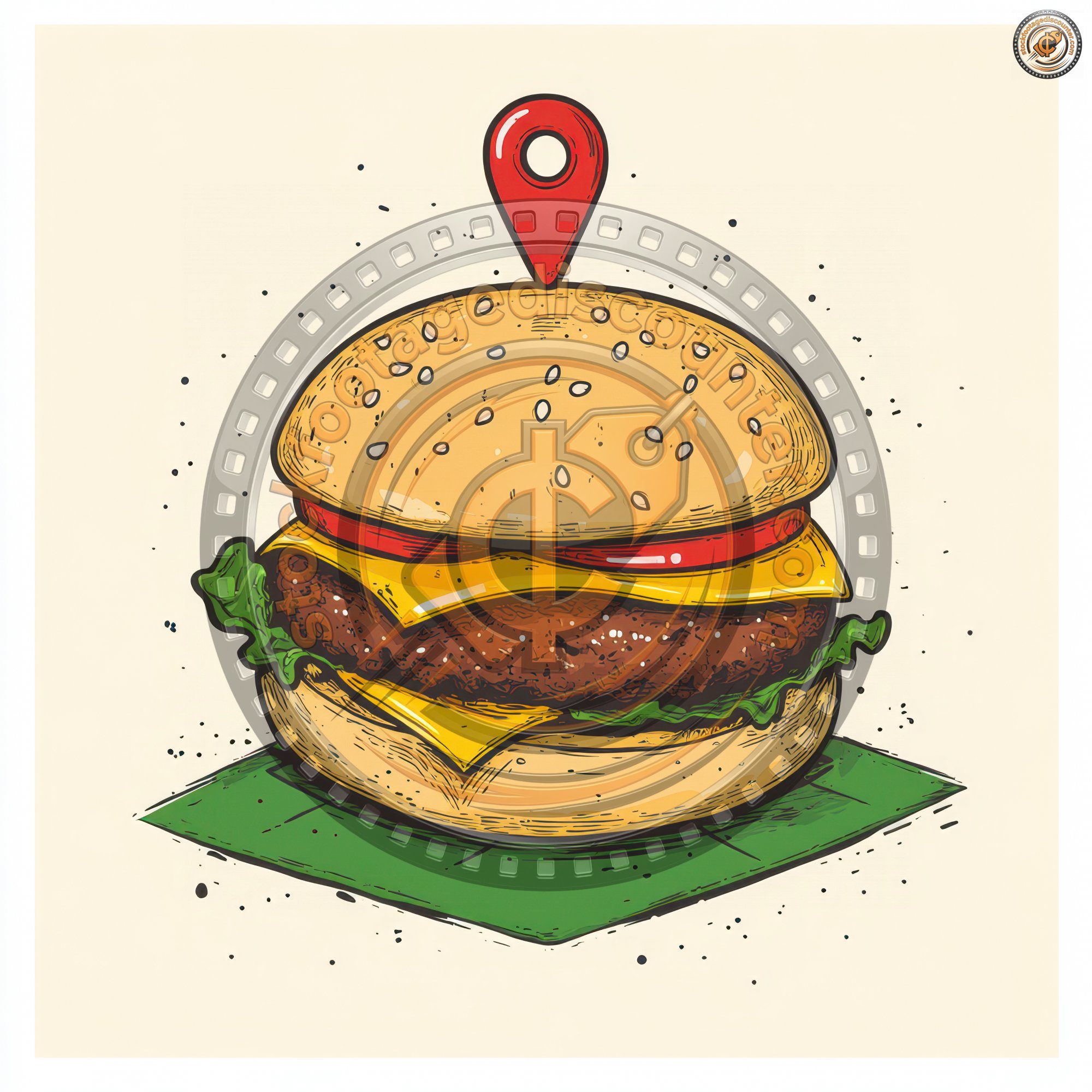 Simple Burger Icon With Location Pin For Foo F9e91f7e 3ced 4b99 B919 039e2d1ef754 0 Gigapixel Standard 6x