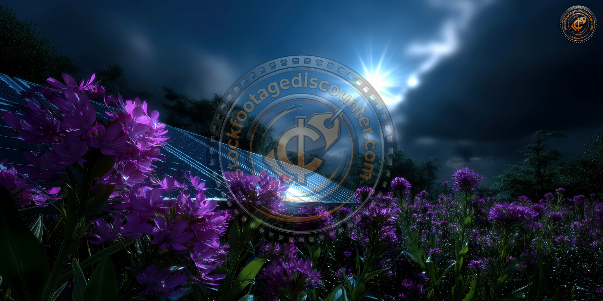 Solar Panel In A Vibrant Wildflower Meadow Under F65fad42 B4f1 4896 8963 4987a525b5cb 2 Gigapixel Standard 6x Stylut