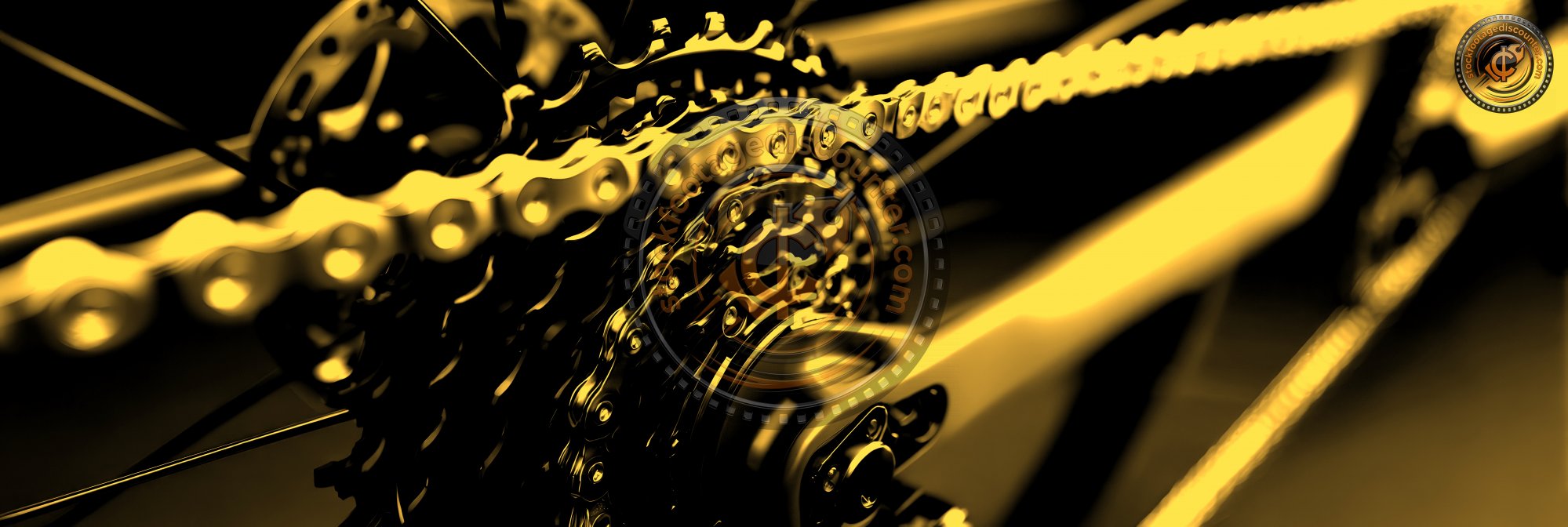 Sprocket Cassette Bike On Gray Background. Chain C 24fd4198 Feb0 4c91 9da5 0dde8bf68acc 2 Gigapixel Standard 6x Gold