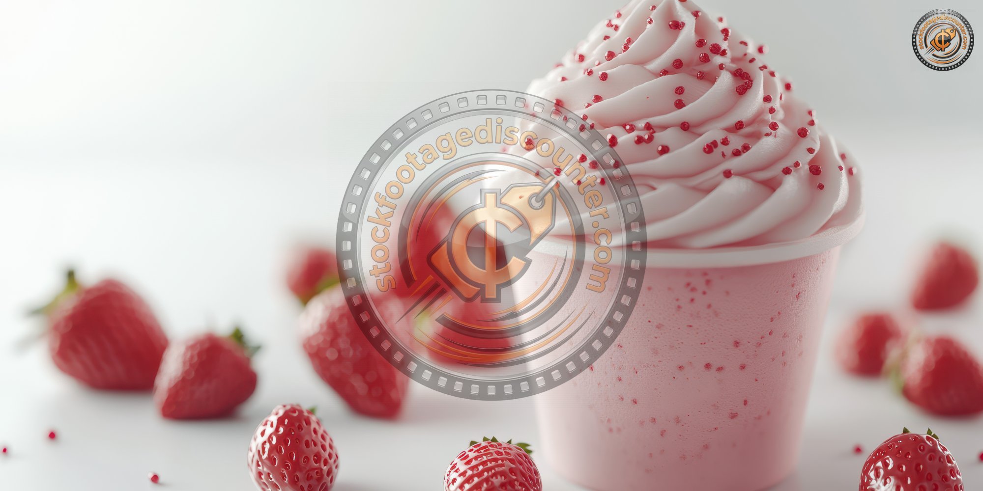 Strawberry Frozen Yogurt Cream Milkshake On White B8d0b396 7501 4ec0 88e2 2b2d7e367fe7 0 Gigapixel Standard 6x