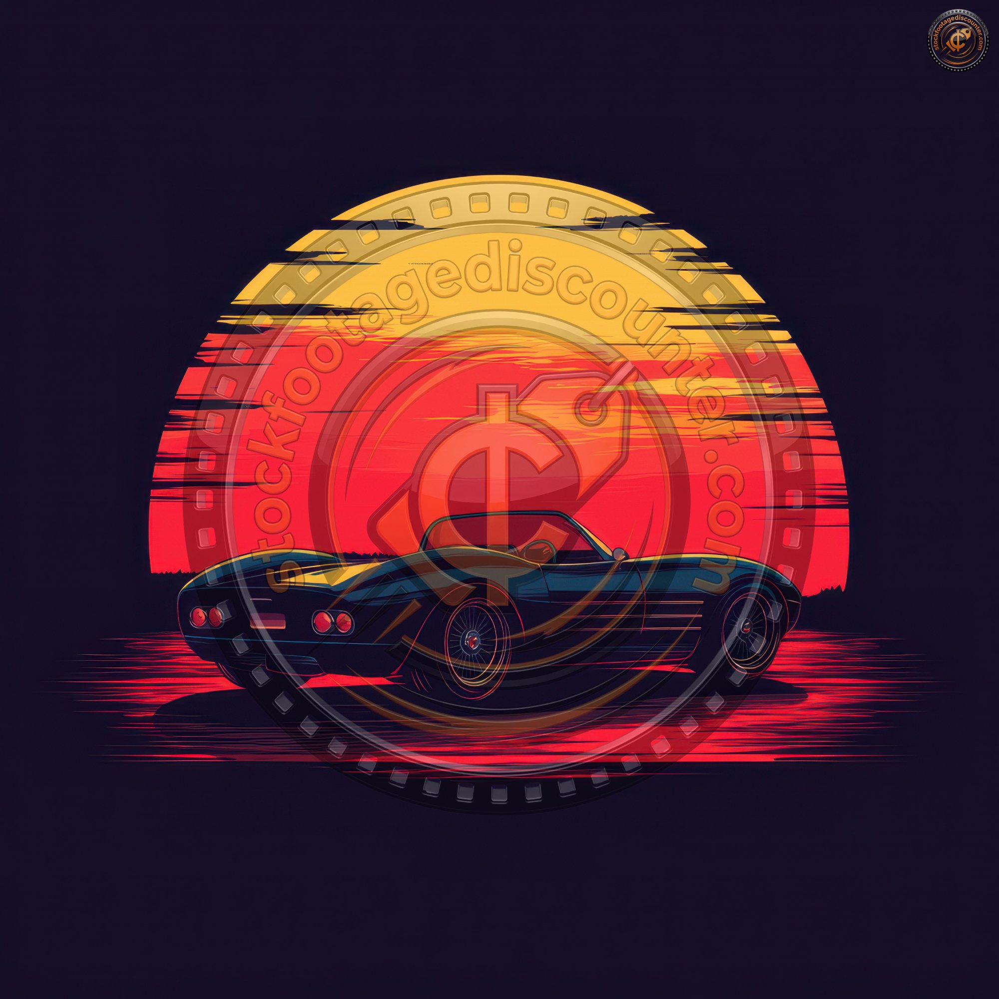 Sunrise Speedster A Sleek Black Sports Car S B3c21bc1 7511 432a Aa55 E44fe3200b1b 3 Gigapixel Standard 6x