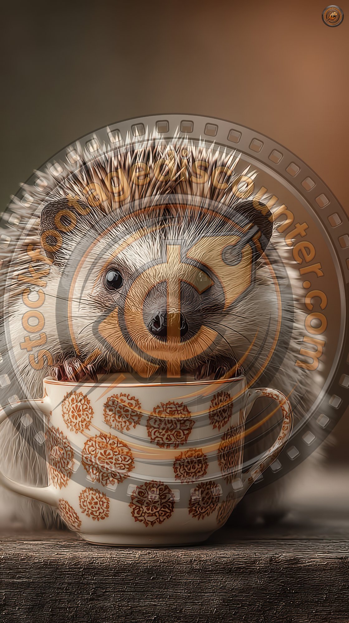 The Hedgehog Drinks Milk. Hedgehog. Ultra Realisti Ad91ae4f 8d11 4d84 924e 1c5095520ba9 2 Gigapixel Standard 6x