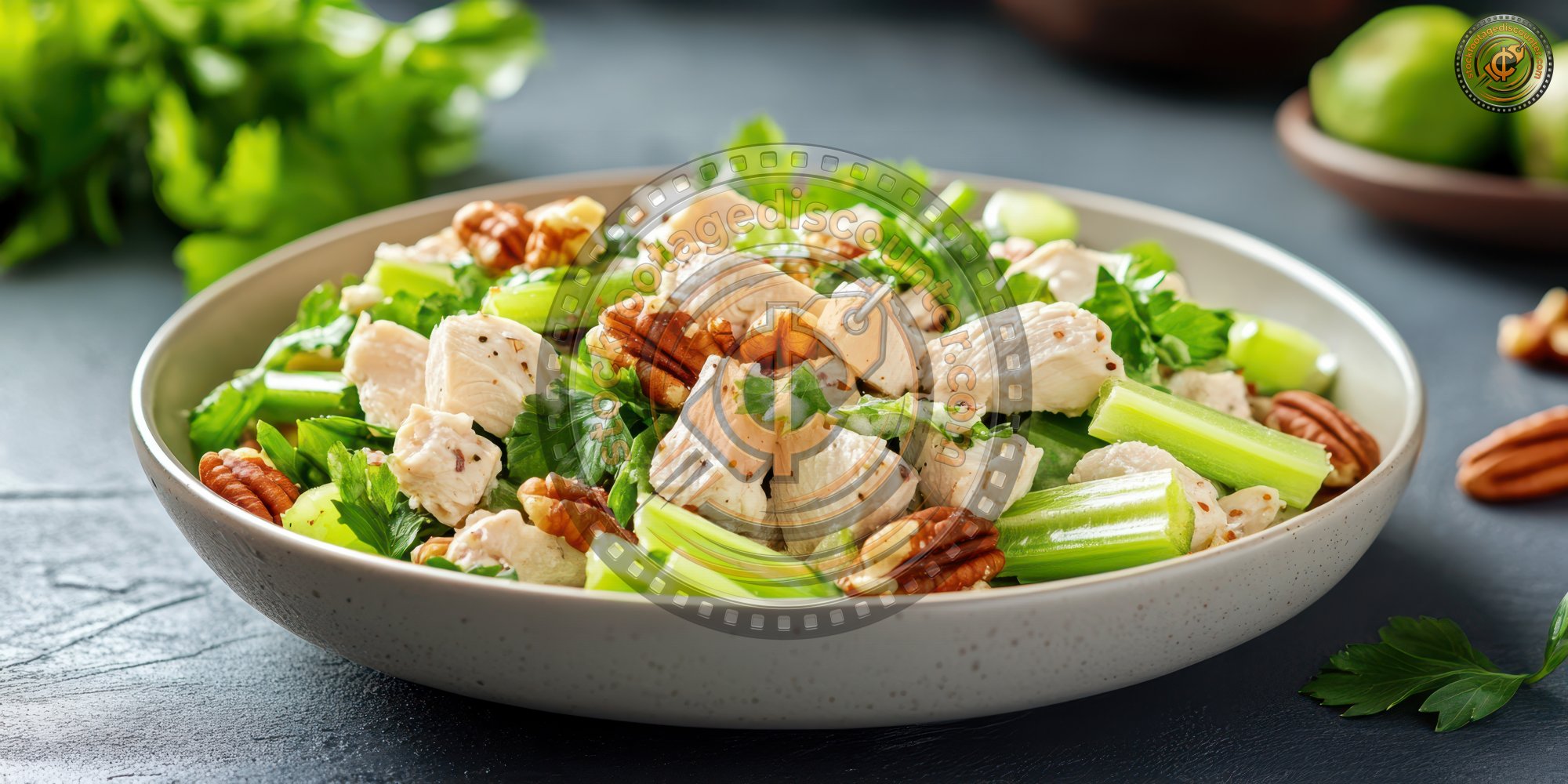 Traditional Chicken Salad With Celery And Pecans Salad With Chicken Ultra Realistic Photorealistic Ar 2 1 1736202105 Gigapixel Standard 6x