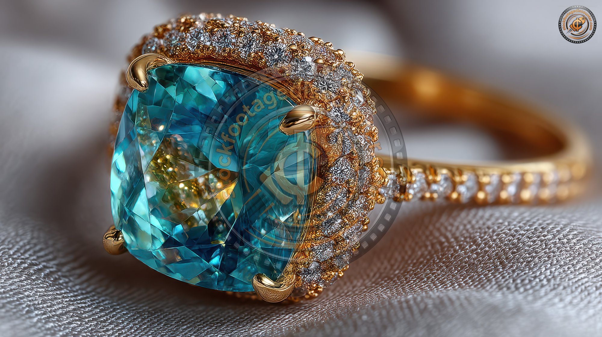 Ultra Realistic Aquamarine Ring In Gold. Jewelry D0cbf910 77b9 48f1 B614 Ab5c62b918e6 2 Gigapixel Standard 6x