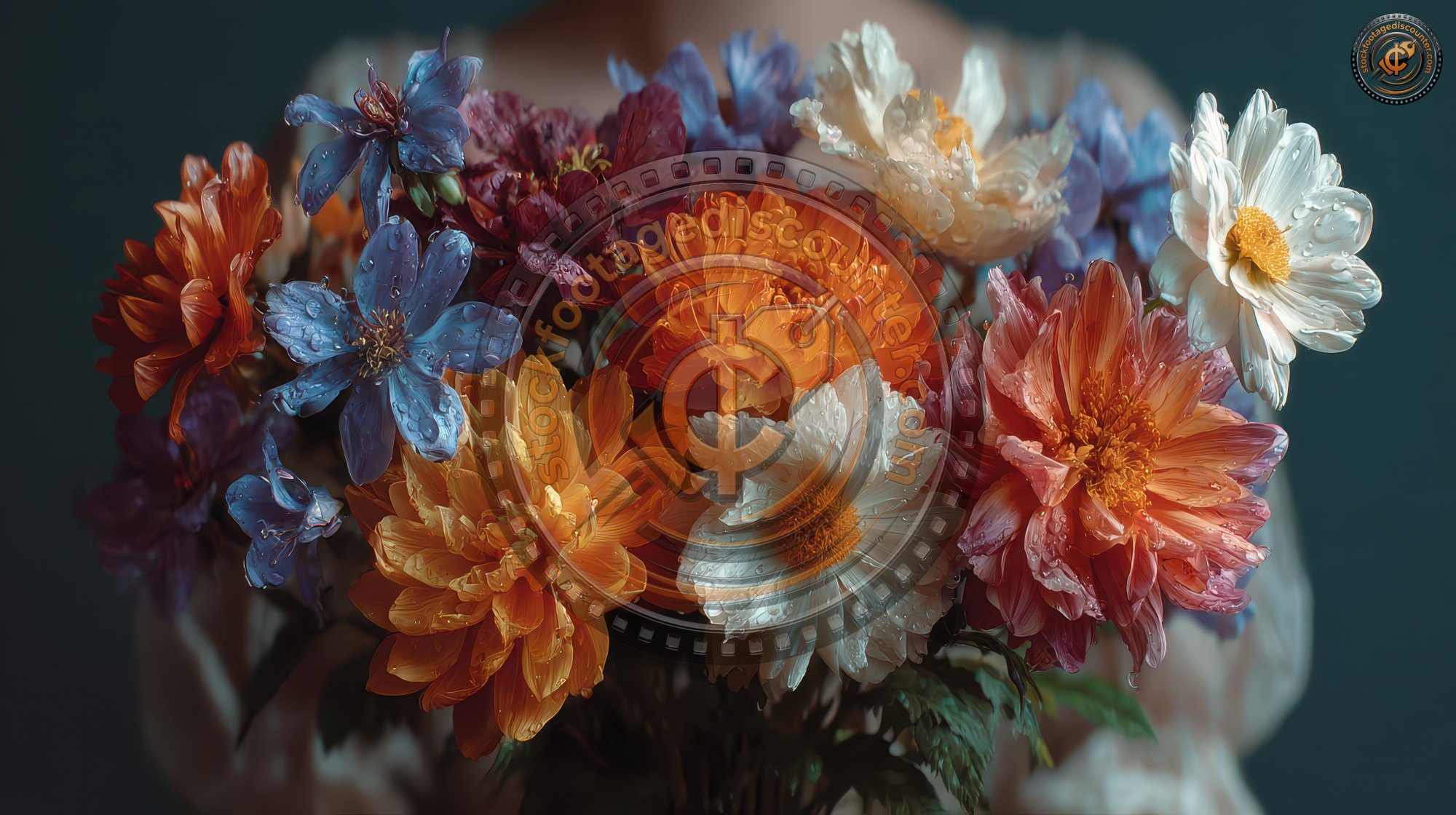 Woman Holding Beautiful Flowers. Flower Bouquet. D2670d6f B378 4329 9e0b 42e841b4ed59 0 Gigapixel Standard 6x