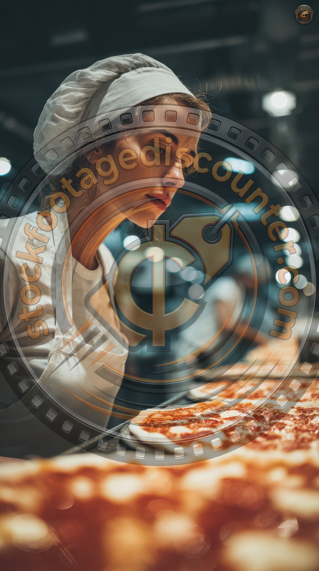 Woman Preparing Pizzas In Pizza Company. Cheese F 4c18535c 9625 4618 9a48 E927744a70c1 1 Gigapixel Standard 6x