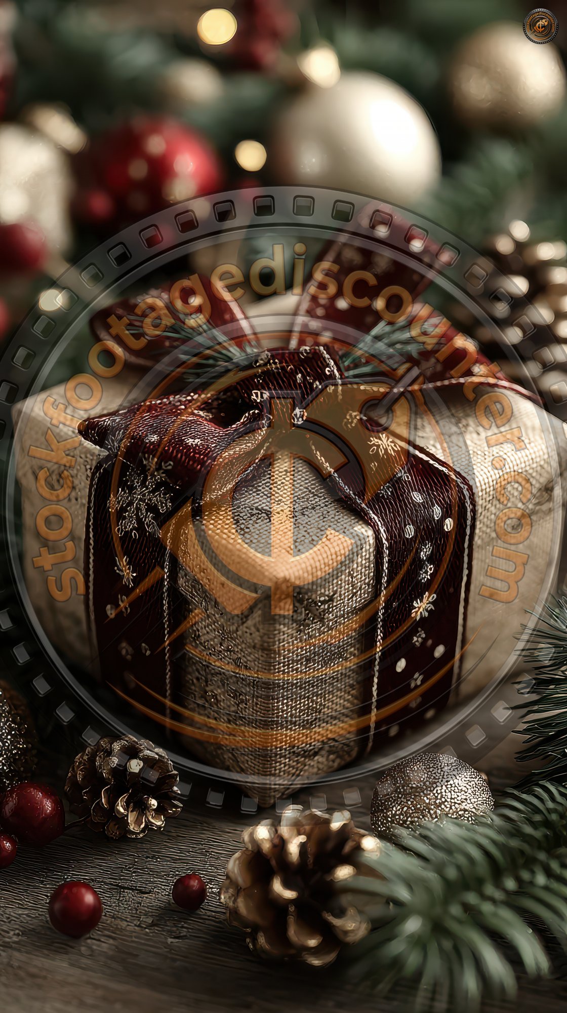 Wrapped Gift Box Tied With A Ribbon On A Backgrou 43454c04 4796 4990 9612 B6c187170c8c 2 Gigapixel Standard 6x