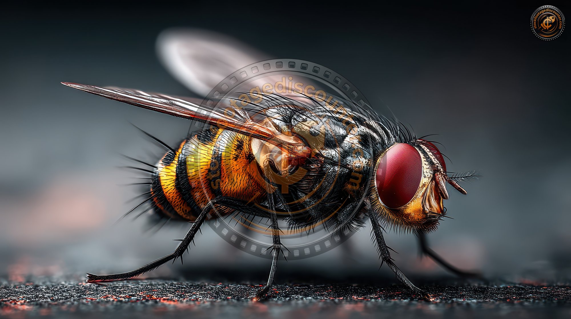 Fly Close Up Close Up Photo Of A Fly A Fly On Metal. I 5282f04b 34c1 4f57 B0f2 717d2b825a97 1 Gigapixel Standard 6x
