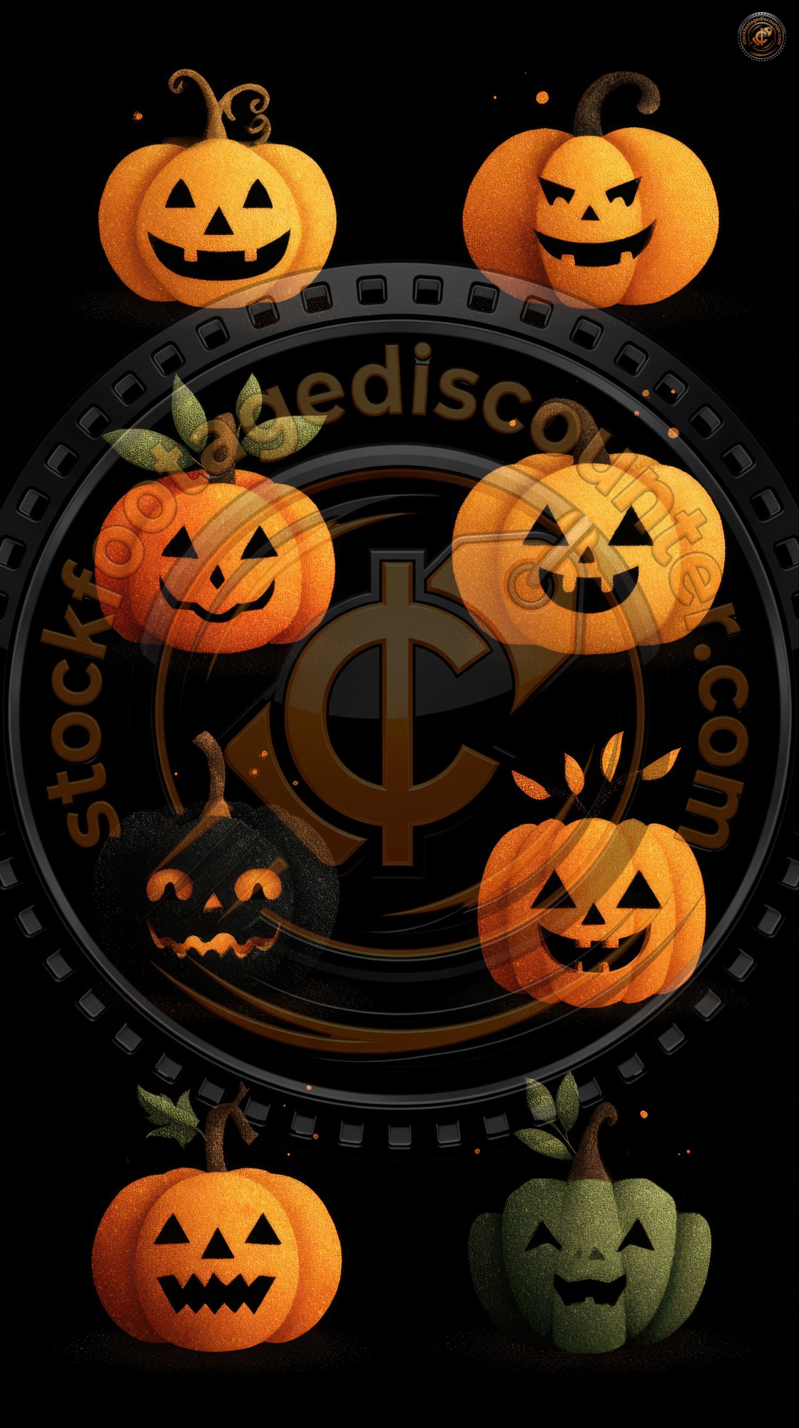 Halloween Pumpkins Set Design. Halloween Icon Se 25e3d433 1f90 4d52 A3ac 313bc6acc878 1 Gigapixel Standard 6x