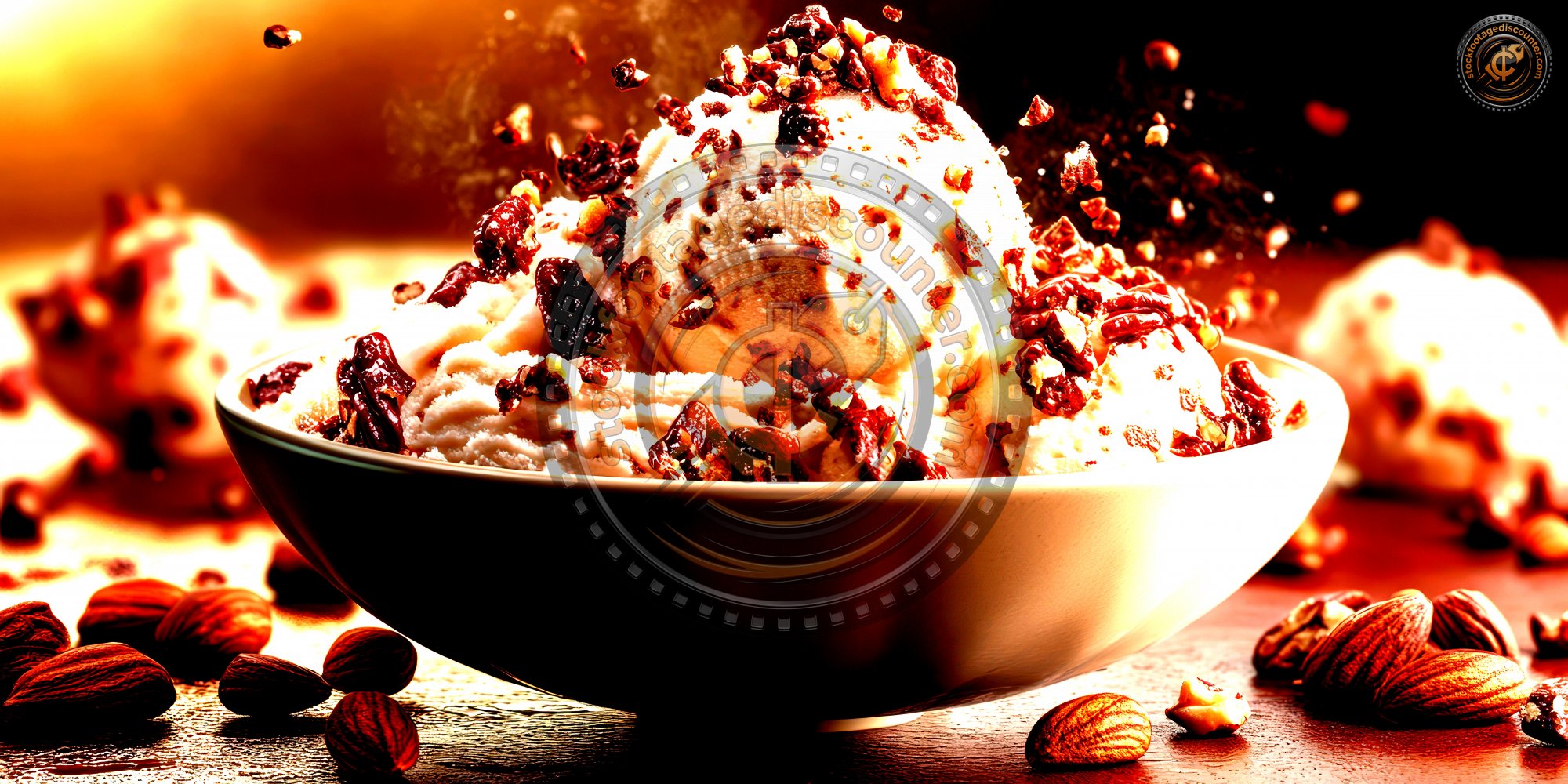 Ice Cream Dessert Icecream With Nuts Ultra Realistic Photorealistic Ar 2 1 Stylize 250 1737626637 Gigapixel Standard 6x Hc