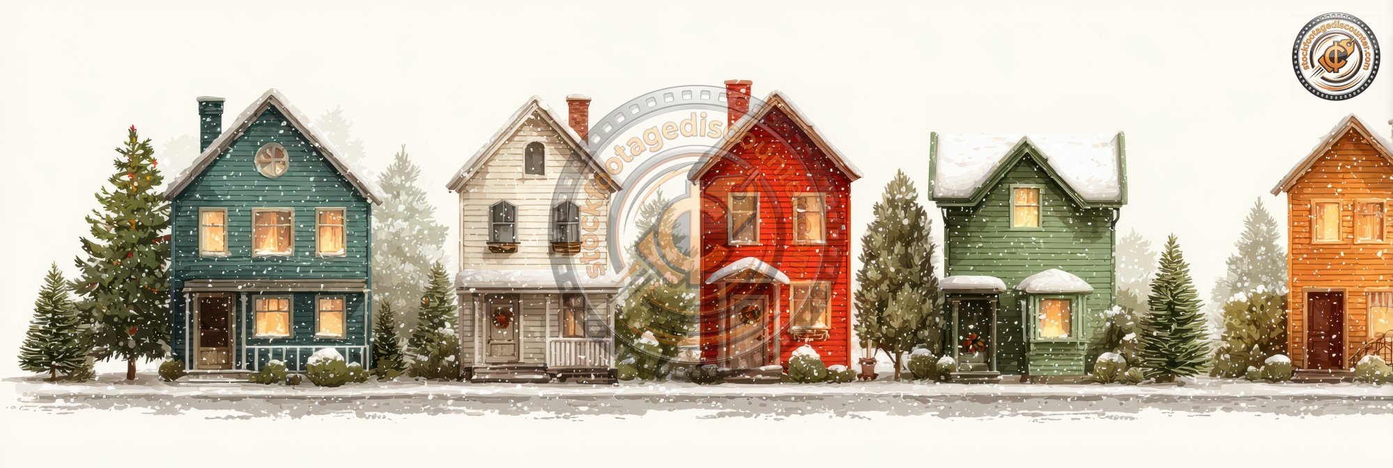 Illustration Of A House. Christmas Building Logo I 4ae8fe8f 47e7 4894 8007 Cd37355c9e09 1 Gigapixel Standard 6x