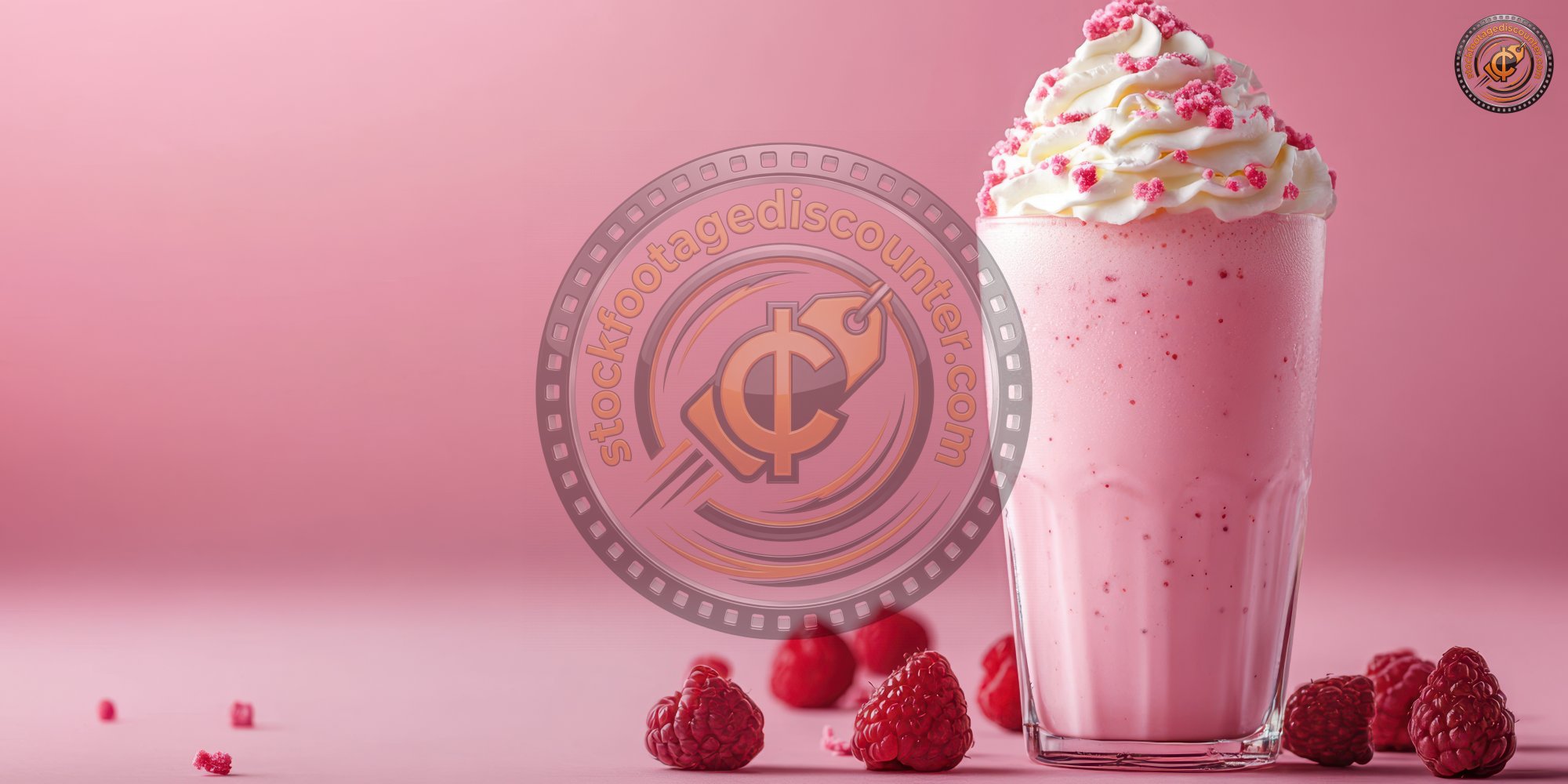 Mega Milkshake Topped With Cream On Pink Isolated 520b1f53 32c5 4498 875a 1a12fc5ab67d 1 Gigapixel Standard 6x