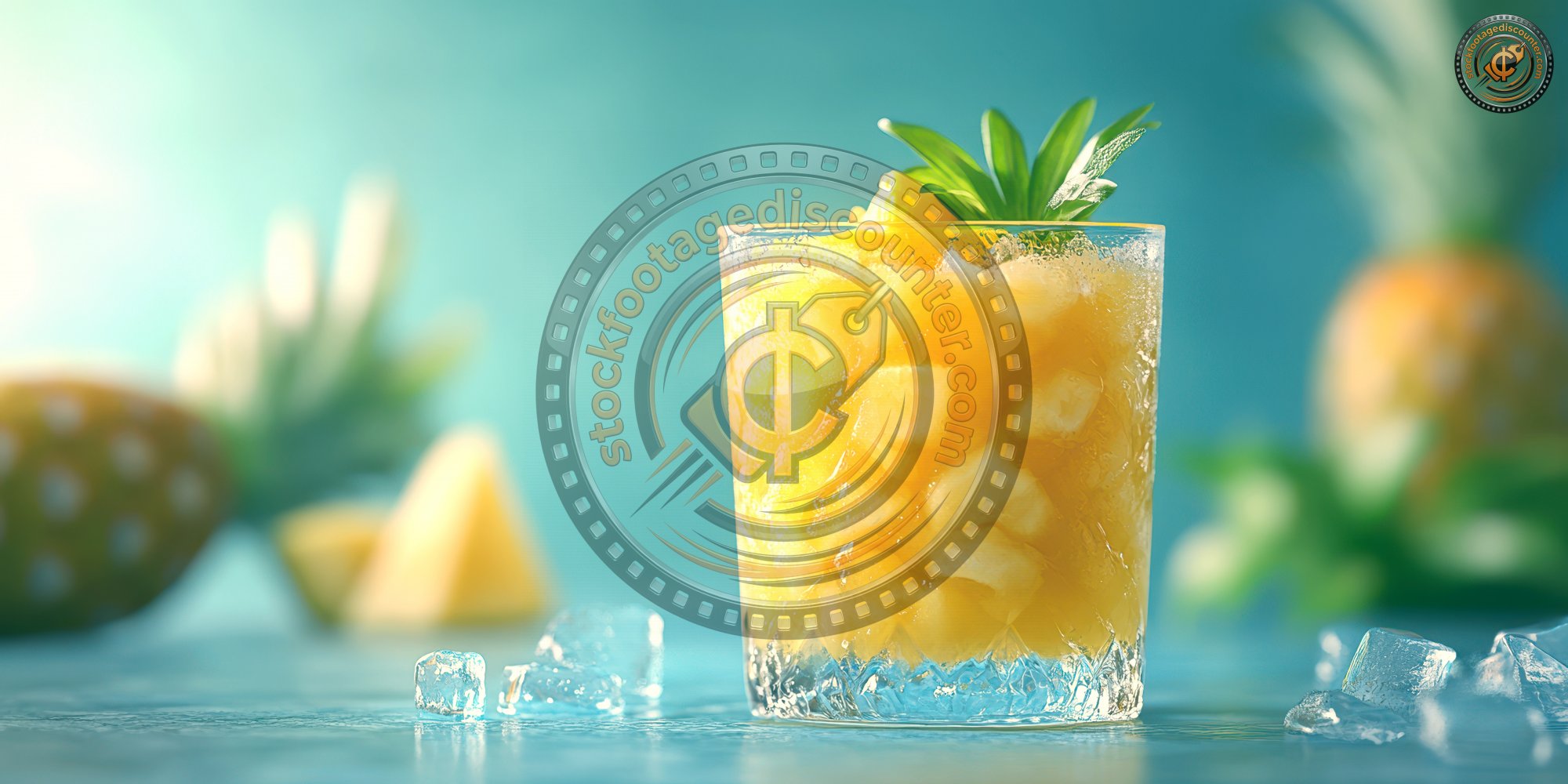 Pineapple Tropical Drink. Cocktail With Ice. Ultr D0fc78ea B367 40e5 B7e4 Deb7c98ccc71 0 Gigapixel Standard 6x Tealorange