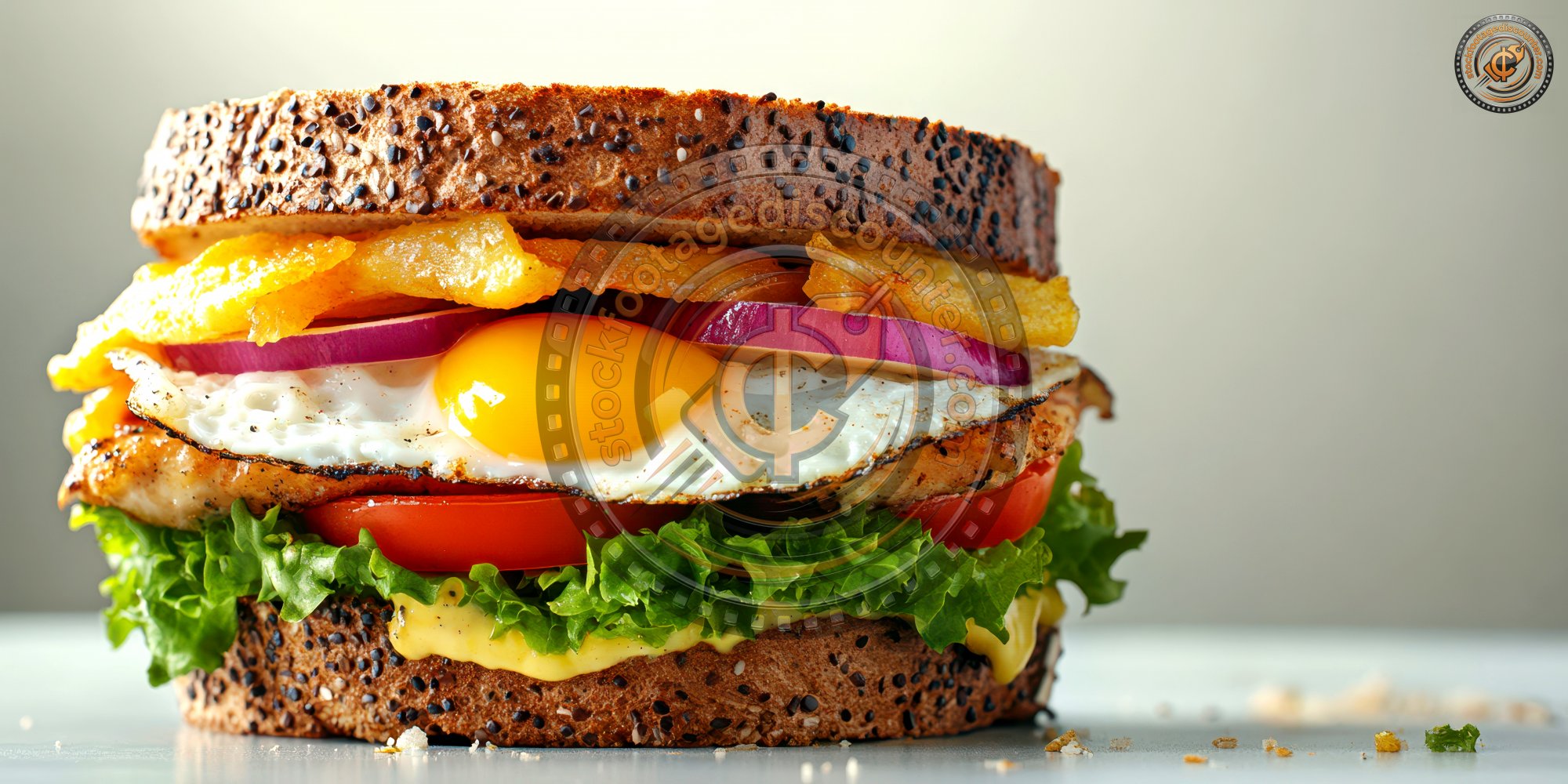 Sandwich With Egg Cheese And Vegetables. Chicken 4f3ef2f2 F87d 44e7 A058 7440a42d87ca 3 Gigapixel Standard 6x Stylut