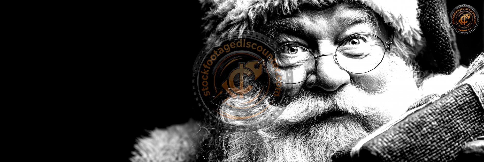 Santa Claus With Gift Box. Santa Claus. Ultra Reali 328e7266 0cef 4fed B5b2 65a27c7d3105 2 Gigapixel Standard 6x Bw