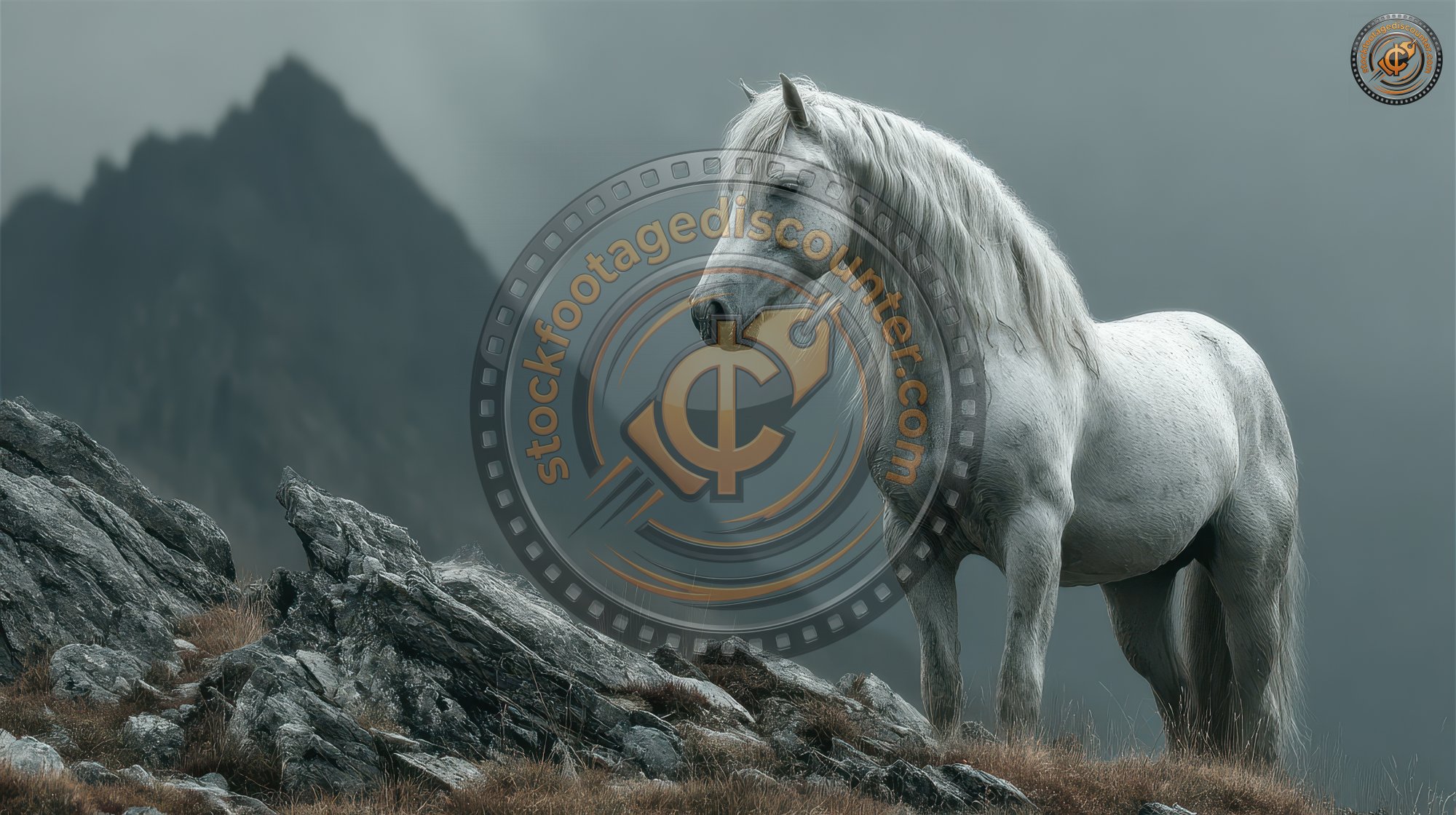 Silver Horse As A Mountain. Beautiful Unicorn. Ultra R E8d9f4b8 48ff 447d 8e16 E3c360a35d74 3 Gigapixel Standard 6x