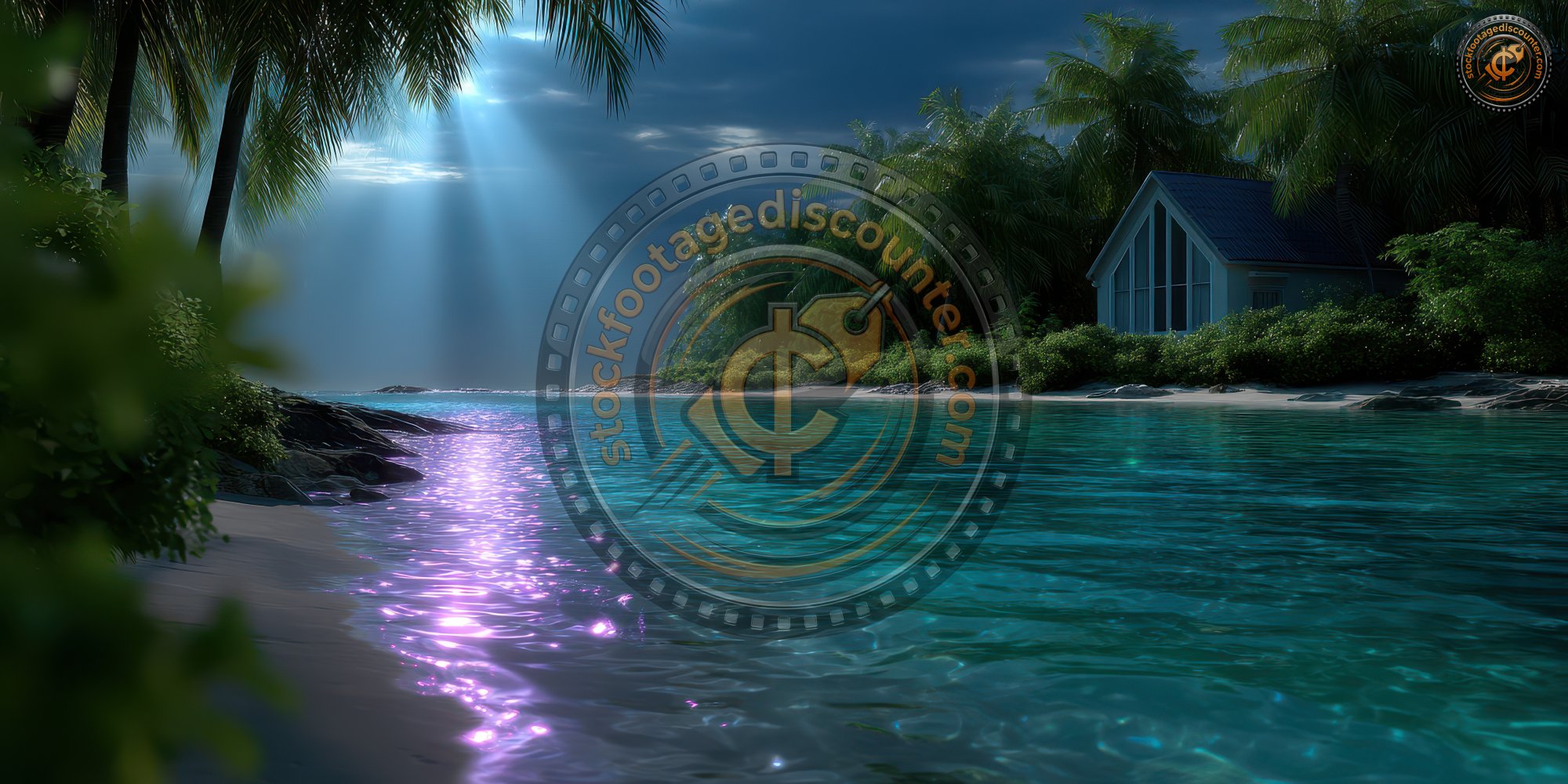 Small Tropical Island With House. Small Tropical 3752f213 550b 4ed2 A96a 74f7add83a04 0 Gigapixel Standard 6x