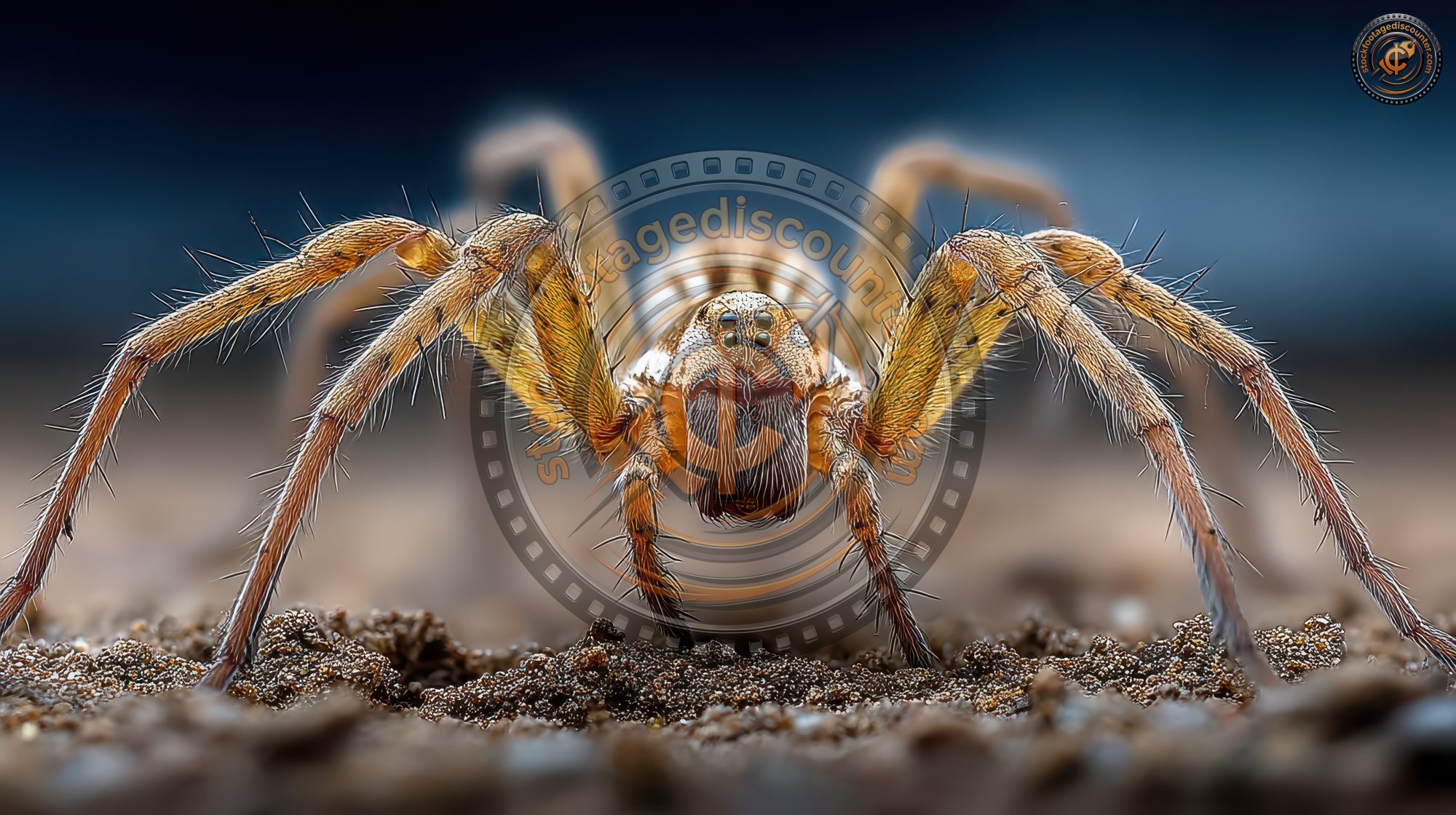 Spider On The Ground. Insect Closeup. Ultra Realistic. 53658dd0 B3ed 4666 B893 29a47f680e3b 0 Gigapixel Standard 6x