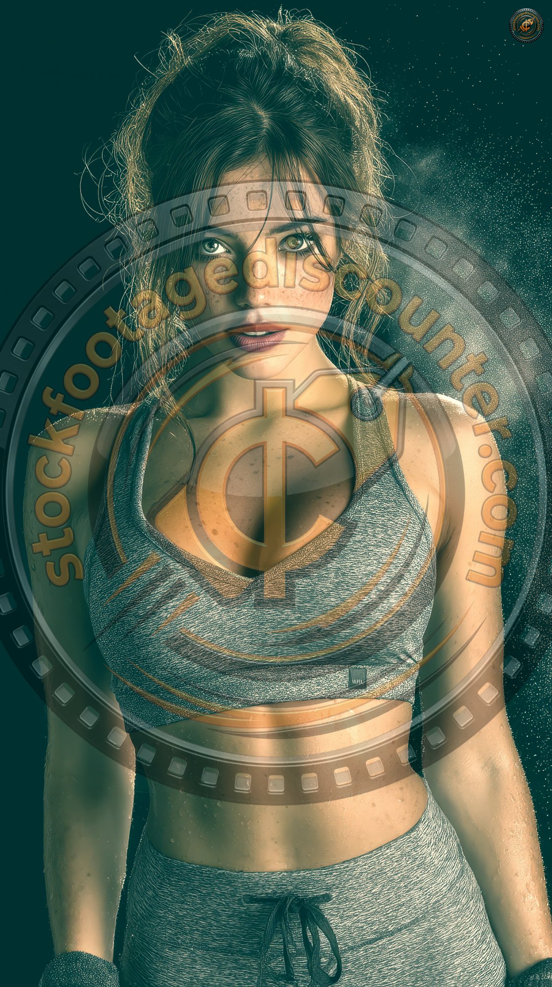 Sports Woman Portrait Wearing Sportswear With Cli 0a3ccd10 B087 41a3 9f60 9d902188dd7c 3 Gigapixel Standard 6x Tealorange