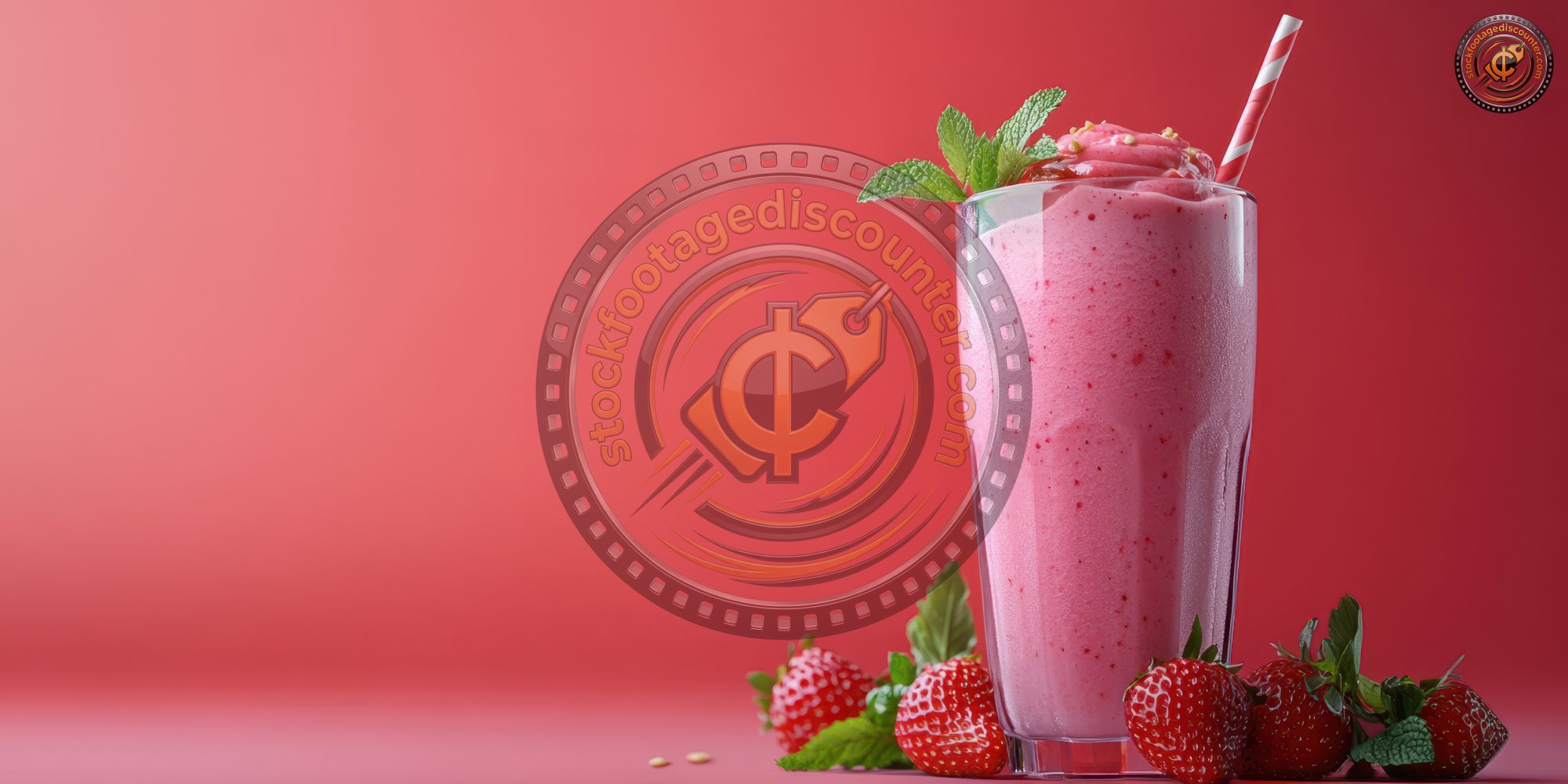 Strawberry Smoothie With Mint. Milkshake. Ultra R 2cd595a3 6006 4e8b Bf75 F71dfccb9e84 3 Gigapixel Standard 6x