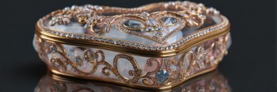 Charming Jewelry Box Featuring An Ele E6a0d5b2 6783 4747 9cf7 7efa378c10f2 2 Gigapixel Standard 6x