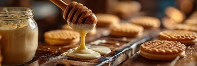 Closeup Of Dipping Pastry Into White 09609b0c F385 451c 802c Cc097b019cec 3 Gigapixel Standard 6x