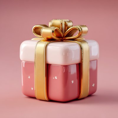 D Cartoon Icon Gift Box Isolated On Pink Backgrou 3da6bdf6 949e 4f12 Aabc E7c21cbc5035 2 Gigapixel Standard 6x