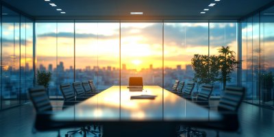 A Blurry Conference Room In An Office Building Wi 409d29e6 F386 408b Aceb A540982d29b3 3 Gigapixel Standard 6x Stylut