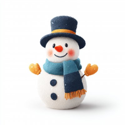 A Cheerful Snowman With A Top Hat An 172e5e6e 8bb7 4e24 A194 A72dcfc0aa1e 2 Gigapixel Standard 6x