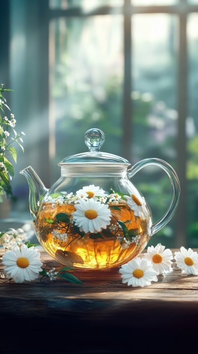 A Clear Glass Teapot Filled With Aromatic Herbal 9fef2b9c Ef50 4de6 Bbbc 94219abc034b 1 Gigapixel Standard 6x