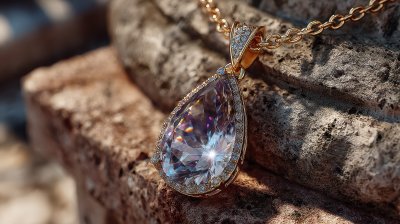 A Close Up View Of A Crystal Necklace Lying On A Ea94f50d Fbd9 49ee 9608 E3097513374d 0 Gigapixel Standard 6x