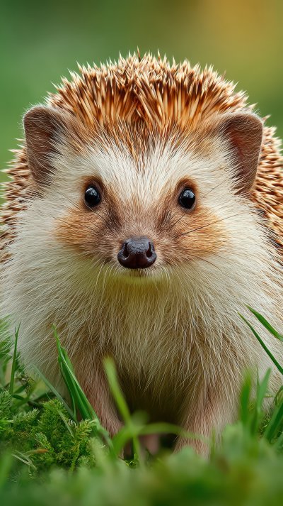 A Hedgehog Stands In Sun Kissed Grass. Hedgehog. U A25e8a0b 084f 40c8 Ae23 F5b247a19549 2 Gigapixel Standard 6x