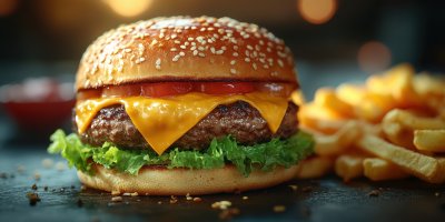 A Mouth Watering Double Cheeseburger Topped With 8d90a172 4ca6 455d 9bc7 467738027bf9 2 Gigapixel Standard 6x