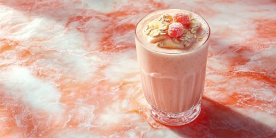 A Photograph Showcasing A Glass Of Banana Oats Sm 554a0e3a B895 4a1e Bd18 B8802a775aec 1 Gigapixel Standard 6x