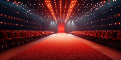 A Red Carpet Runway Is Set Up In A Large Event Spac 292a5f99 F09a 470e 9a39 18ffa03148fd 2 Gigapixel Standard 6x